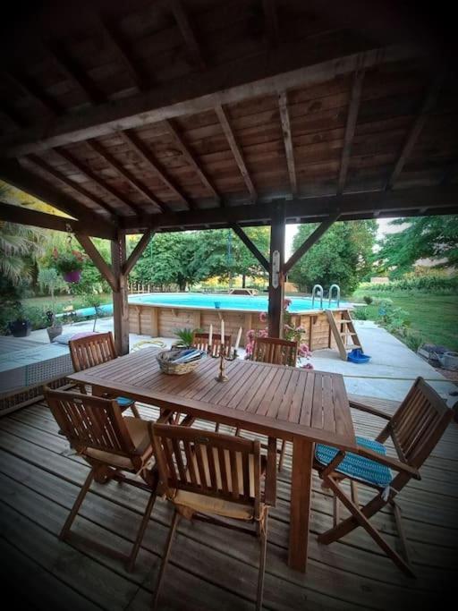 Maison Avec Piscine Proche Des Thermes Mauleon-D'armagnac 외부 사진